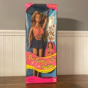 Butterfly Art Barbie